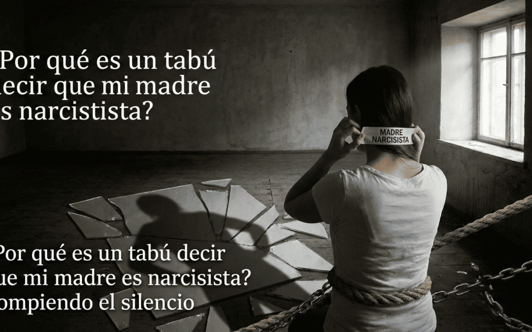 ¿Por qué es un tabú decir que mi madre es narcisista? Rompiendo el silencio y la culpa