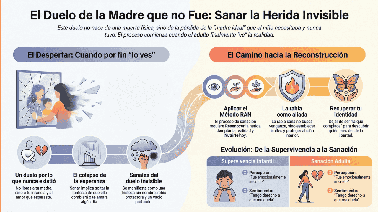 duelo por una madre narcisista