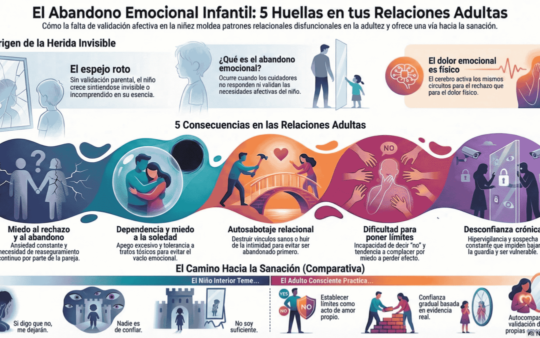 5 huellas del abandono emocional en tus relaciones
