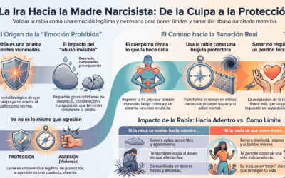 Ira y rencor hacia la madre narcisista: por qué sientes rabia y cómo liberarte de la culpa